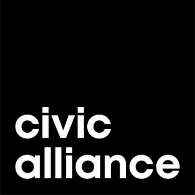 Civic Alliance black logo