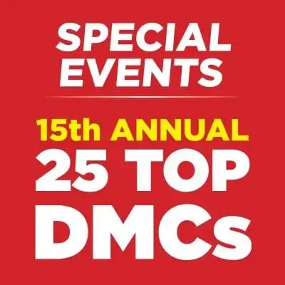 Special events 15th annual 25 top DMCs