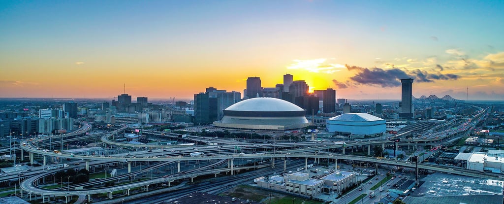 New Orleans background