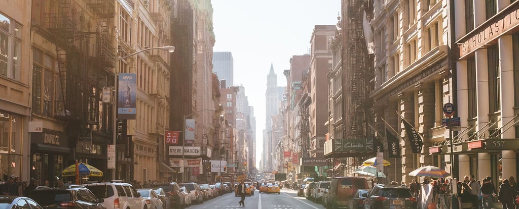 New York background