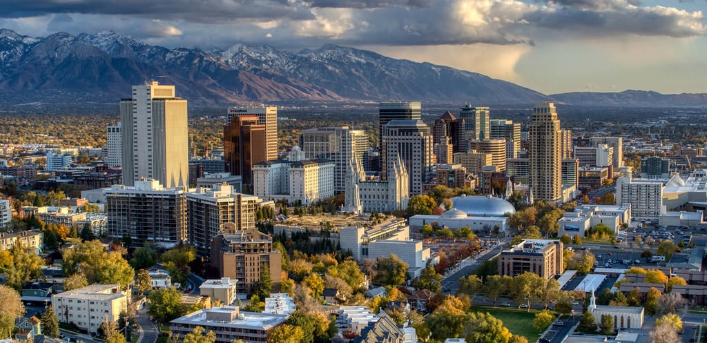 Salt Lake City background