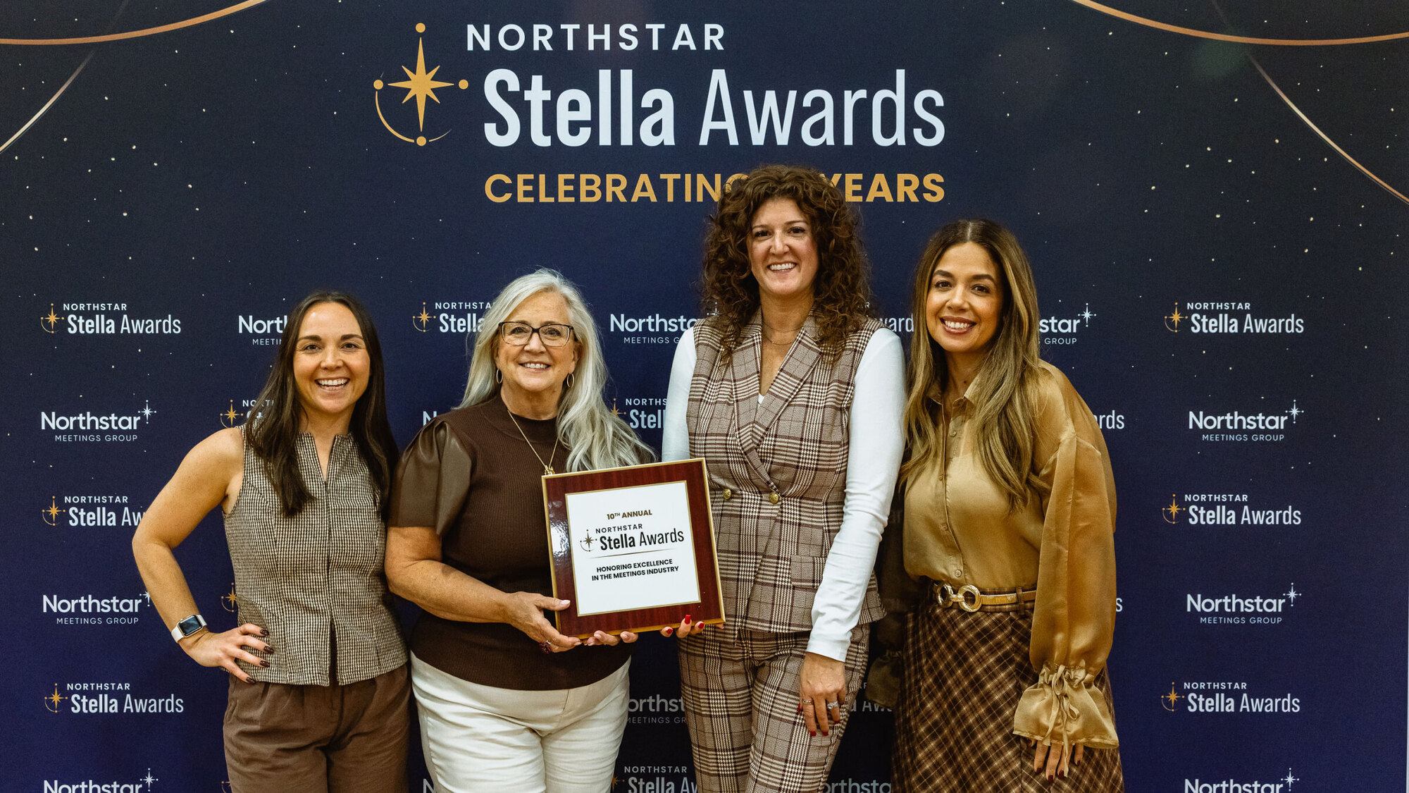 Pictured left to right: Lauren Petrosky, Kristi Cline, Jennifer Selley, Melissa Gandia