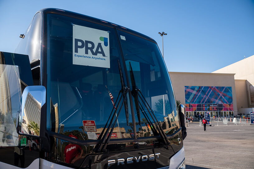 PRA prevost bus
