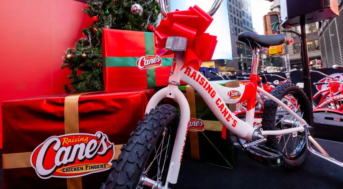 Raising Canes Holiday Event