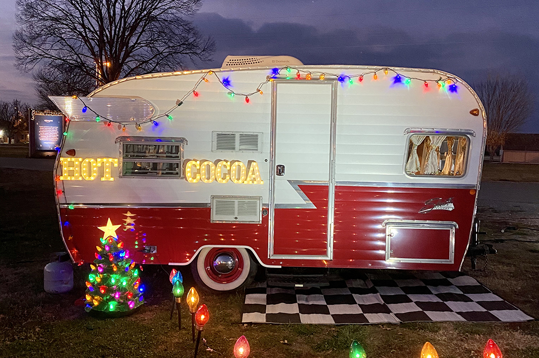 Hot Cocoa Delivery for Amazon Holiday Drive Thru